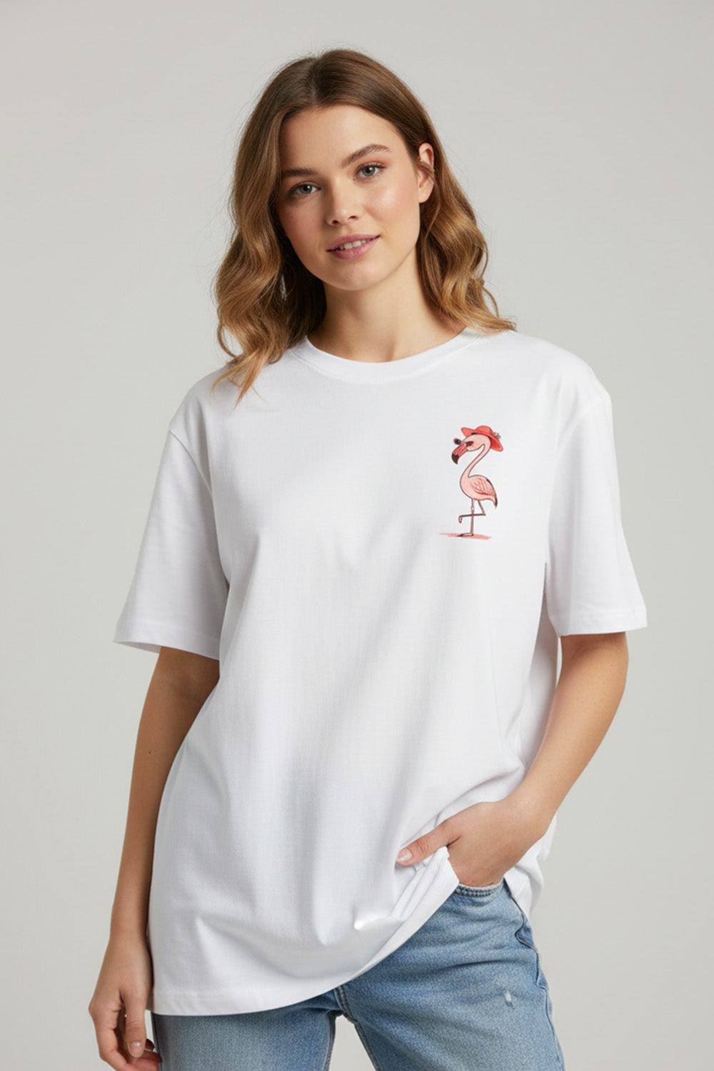 The Flamingo Oversized Tee – Feynor