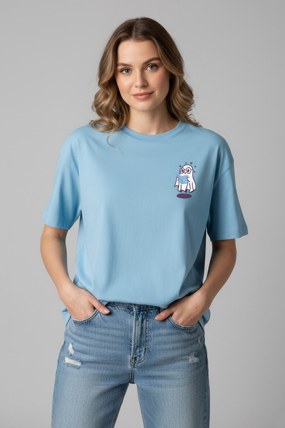 The Friendly Ghost Oversized Tee