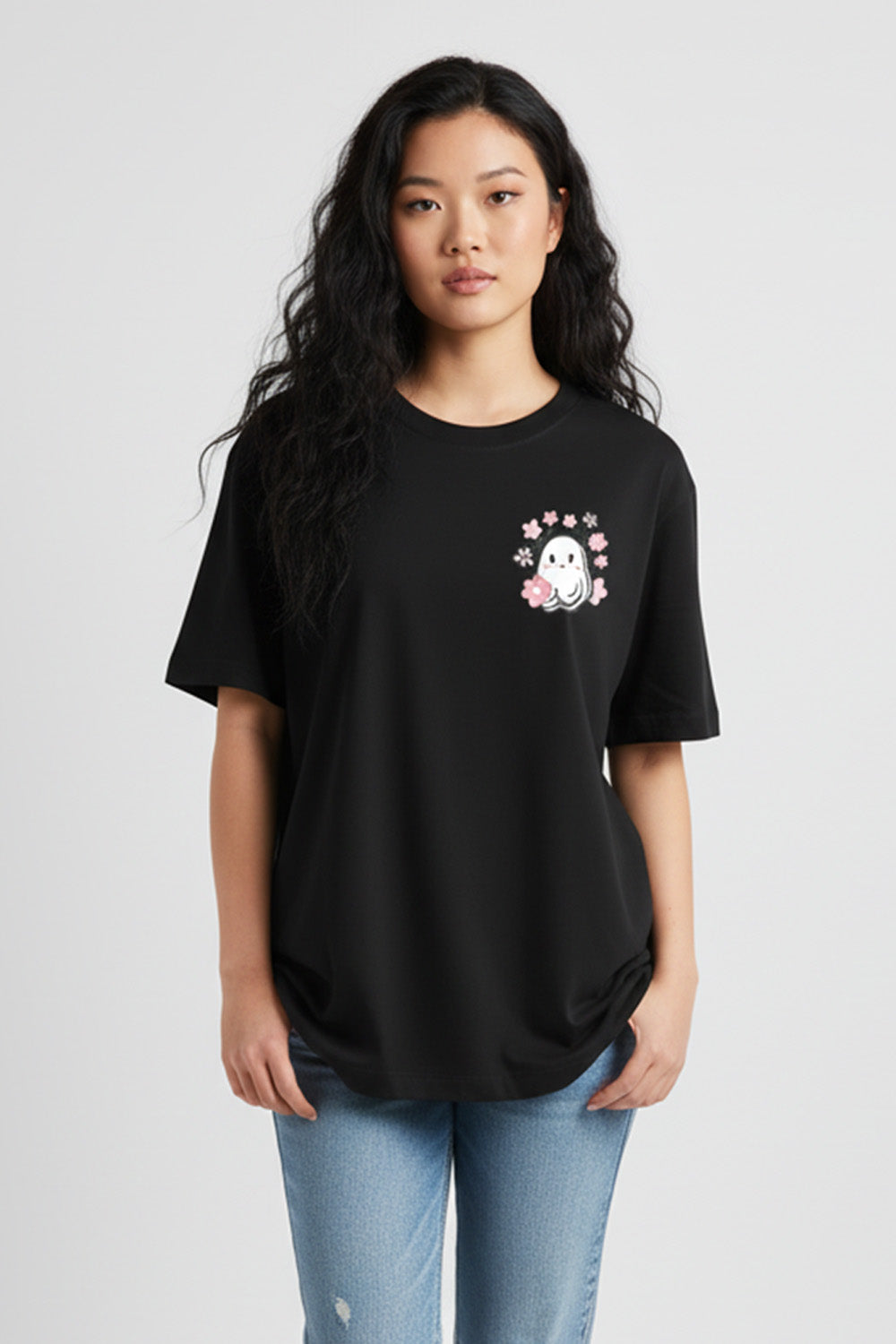 Blossom Boo Oversized Tee