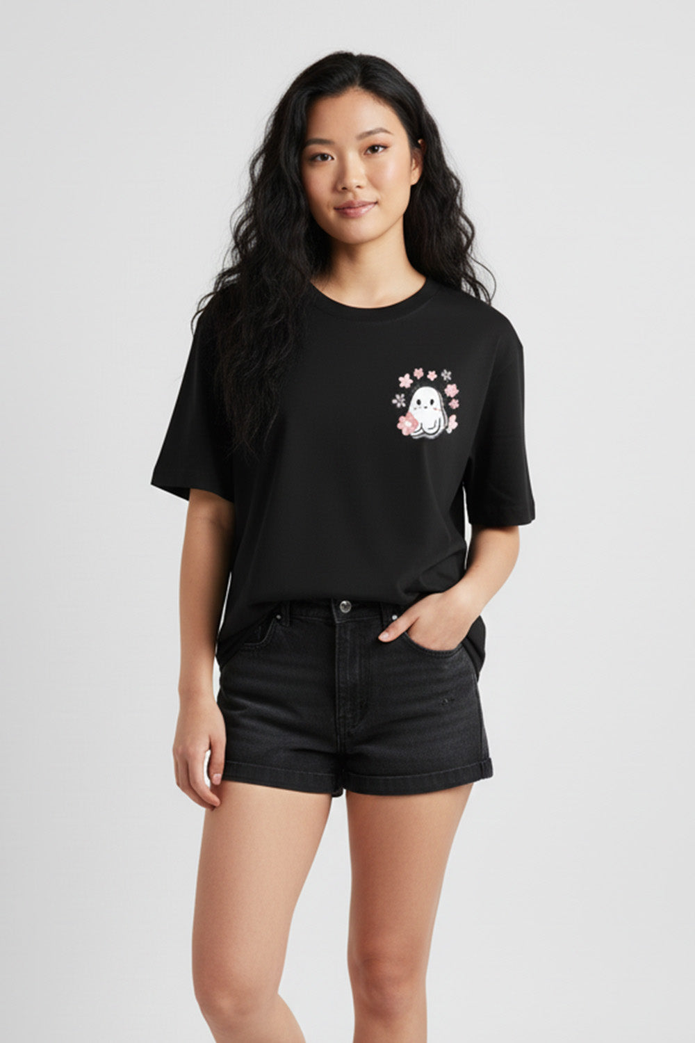 Blossom Boo Oversized Tee