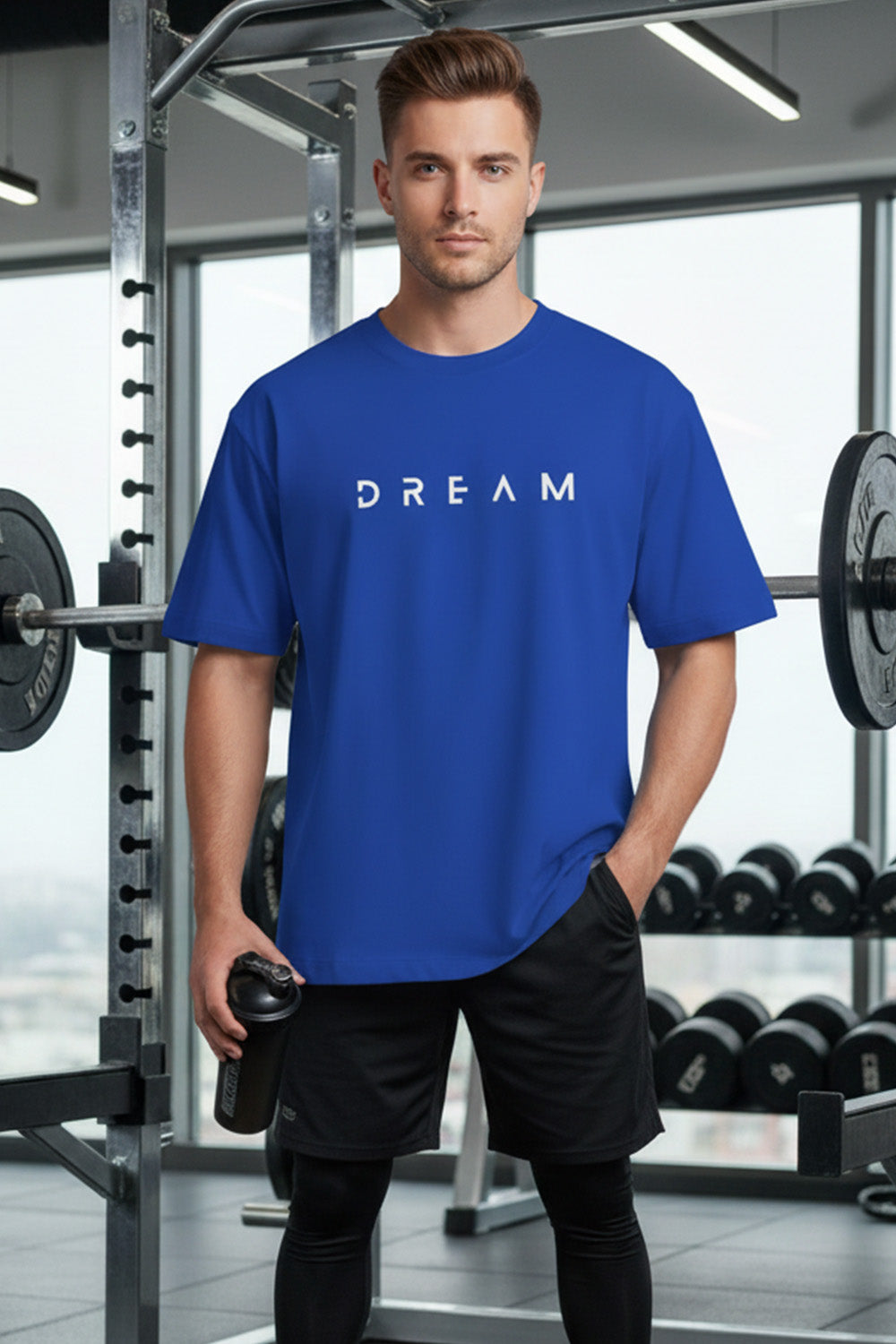 Dream Oversized T-Shirt - Royal Blue