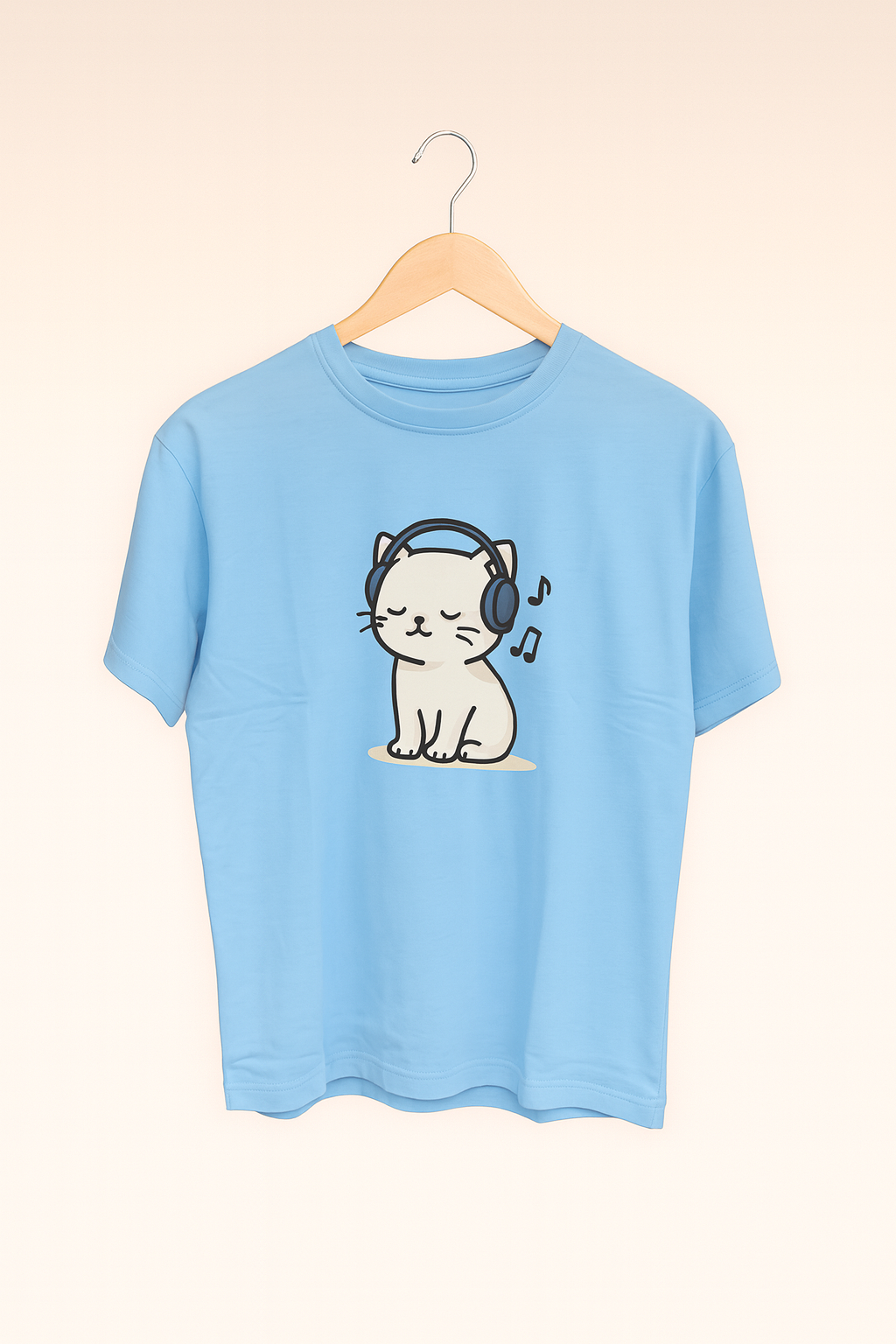 Chill Beats Cat Oversized T-Shirt