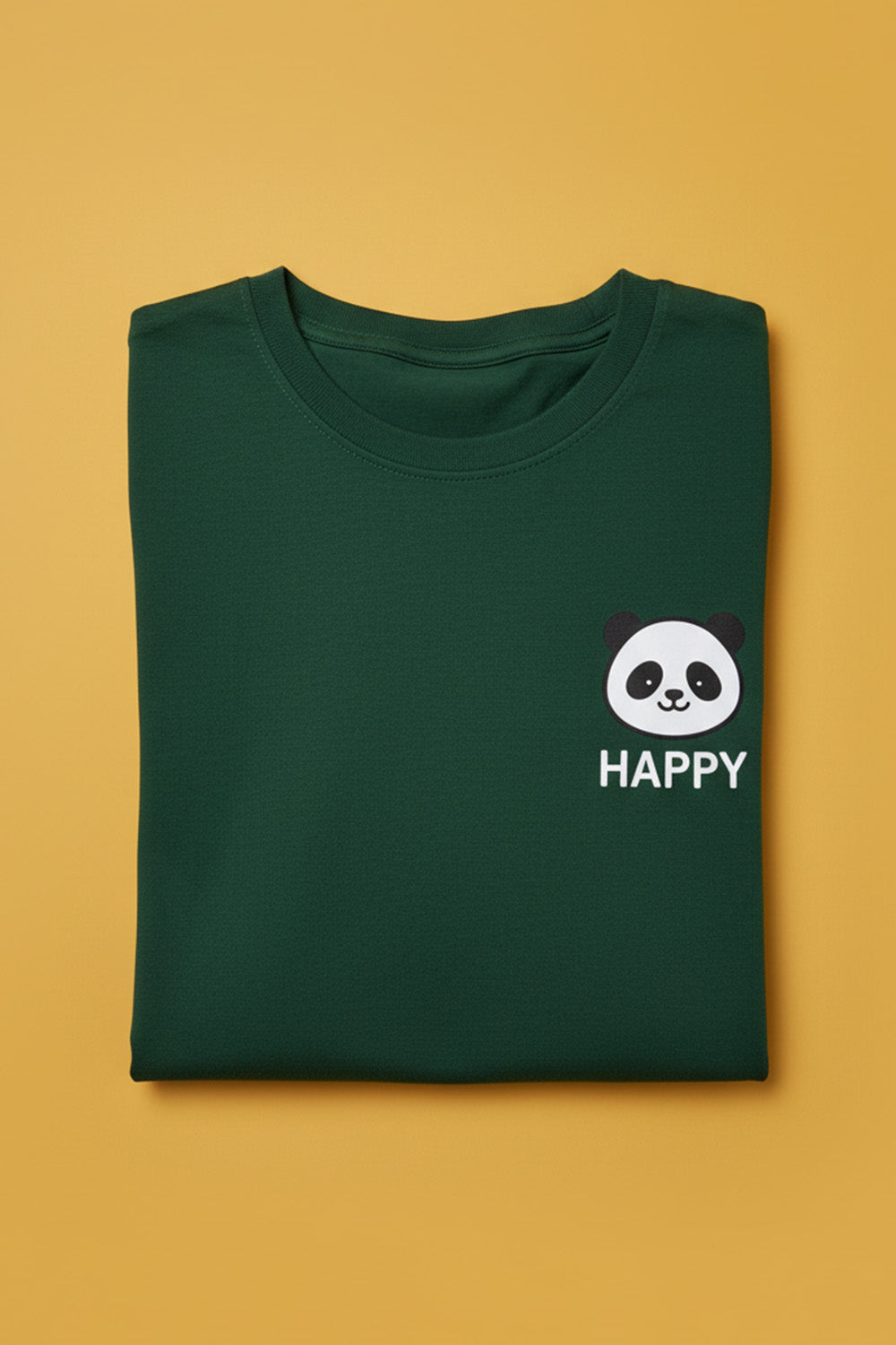 Happy Panda Graphic Oversized T-Shirt