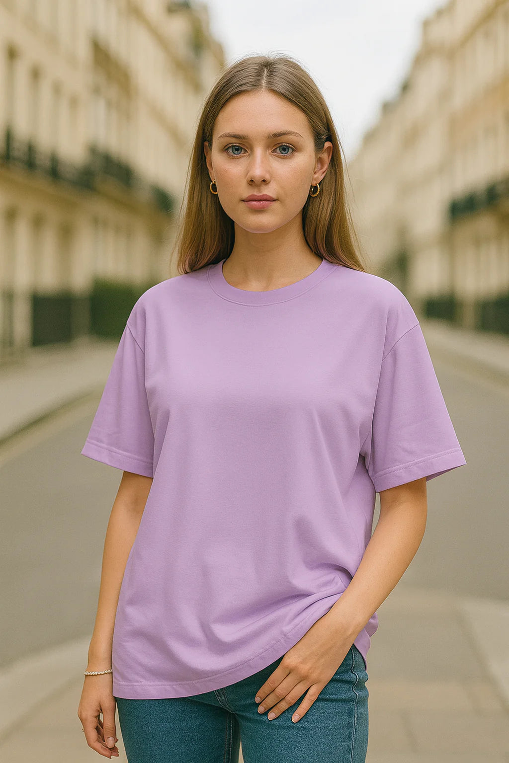 Oversized Plain T-Shirt Unisex