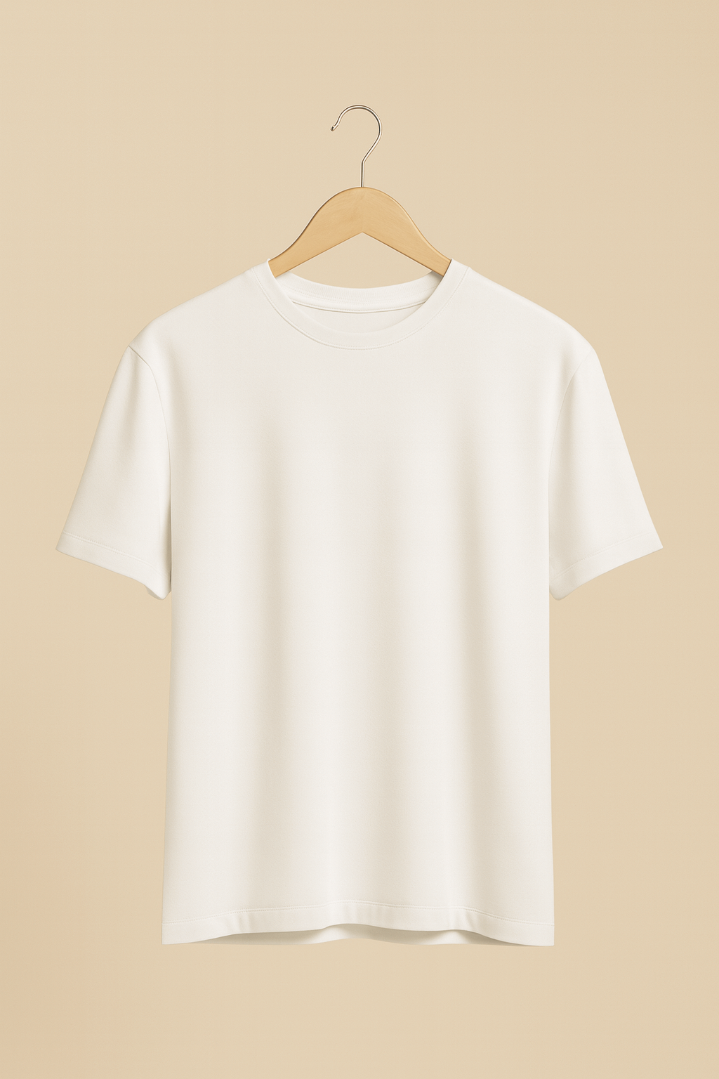 White Plain Oversized T-shirt
